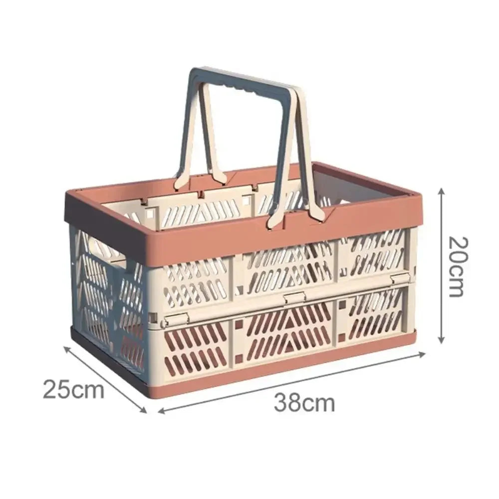 Maliben | Foldex STorage Basket | Foldable & Loadable | Up to 7 Kg Load Capacity | Space-Saving Design