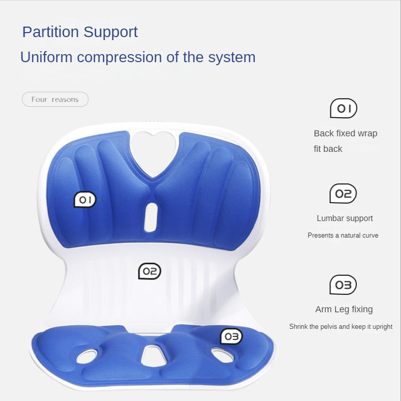 Maliben | Back Support Chair Posture Corrector Cushion