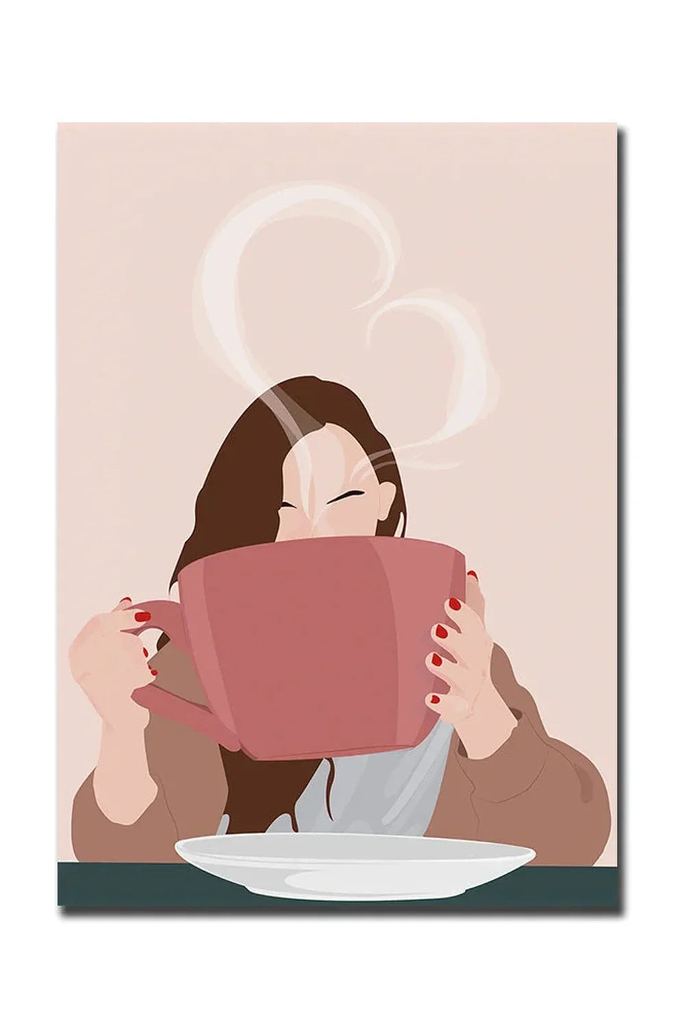 Maliben | Good Morning Coffee Canvas Poster