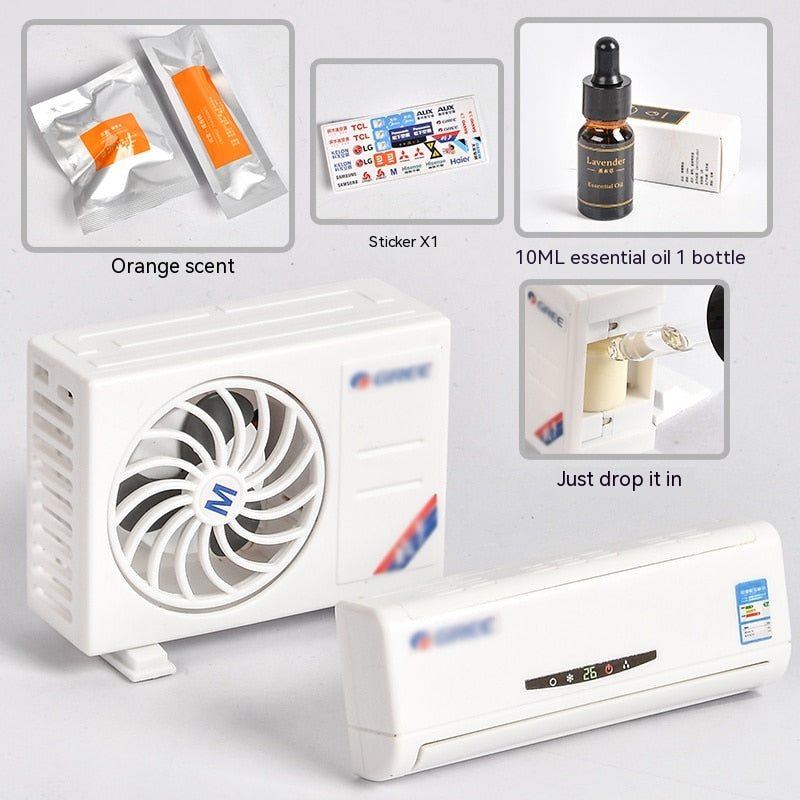 Maliben | Mini Solar Ac Car Aromatherapy Decor