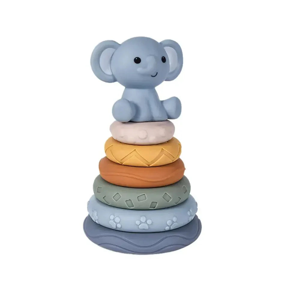 Maliben | Zachtestapelaars | Discovering Playfully - Montessori Stacking Rings For Babies