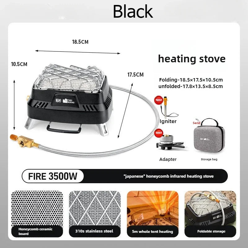 Maliben | Portable Nomad Camping Stove Multi-Purpose Heater