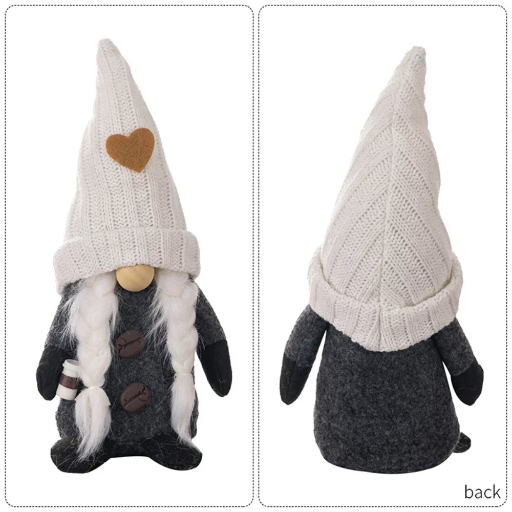 Maliben | Scandinavian Coffee Gnome Dolls – Atmospheric Decoration