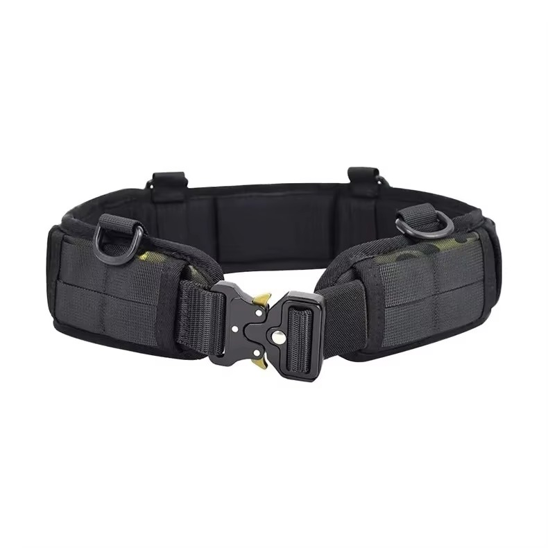 Maliben Tactical Quick-Release Belt — Nylon, Metal Buckle