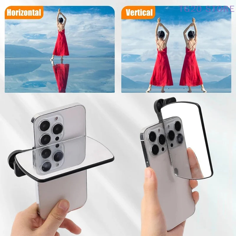 Maliben | Phone Camera Mirror Reflection Effect Clip Kit