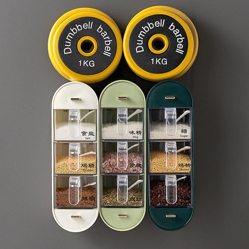 Maliben | Kitchen Organizer Wall-Mounted Seasoning Station