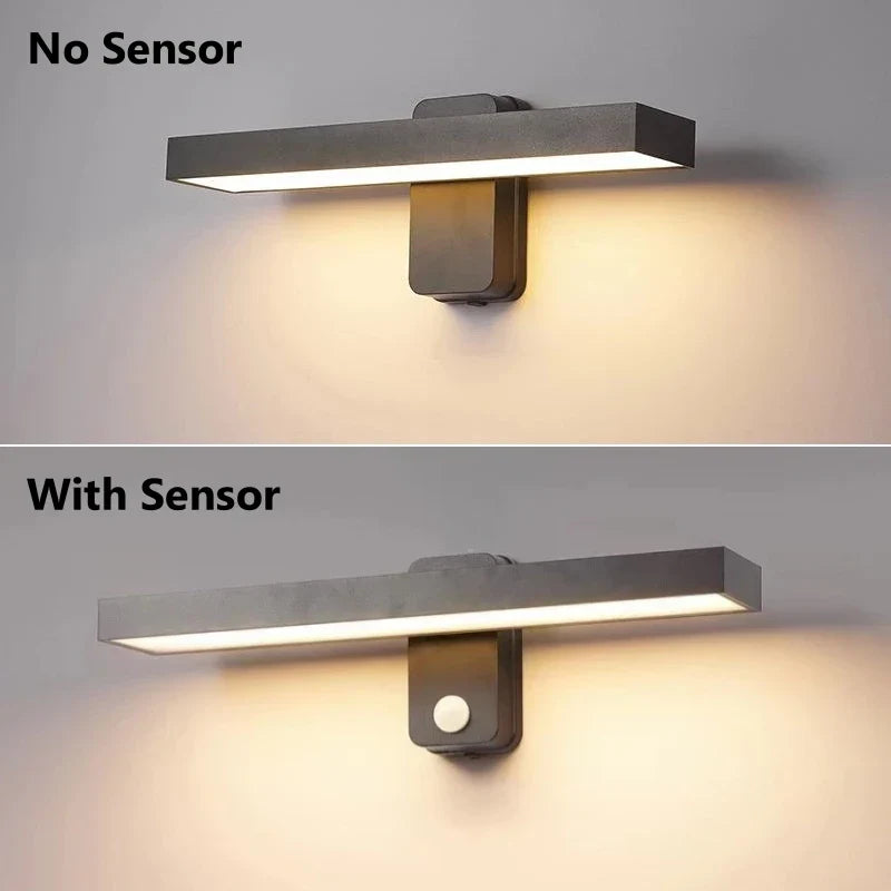 Maliben | Led Outdoor Wall Light Variolux | Motion Sensor & Ip65 | Rotatable | 30–50 Cm