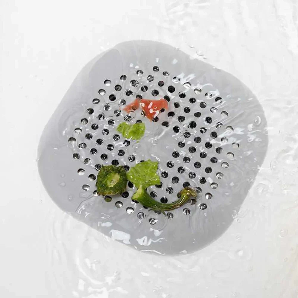 Maliben | Cleandrainy Drain Protection With Suction Cup | Hair Catcher & Anti-Blocking | For Shower, Kitchen & Bath