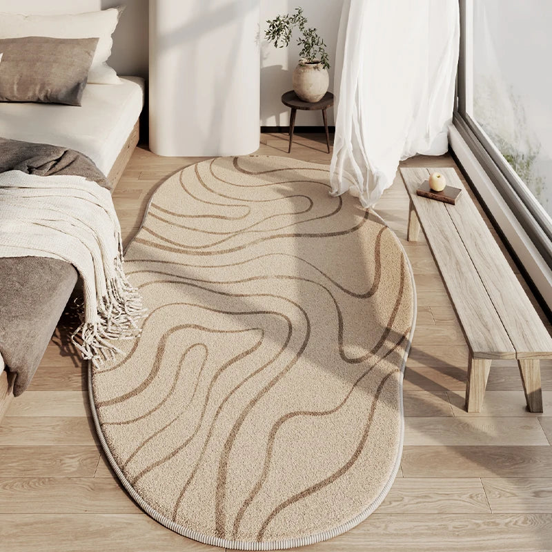 Maliben | Nordic Style Decorative Area Rug For Bedroom And Living Room