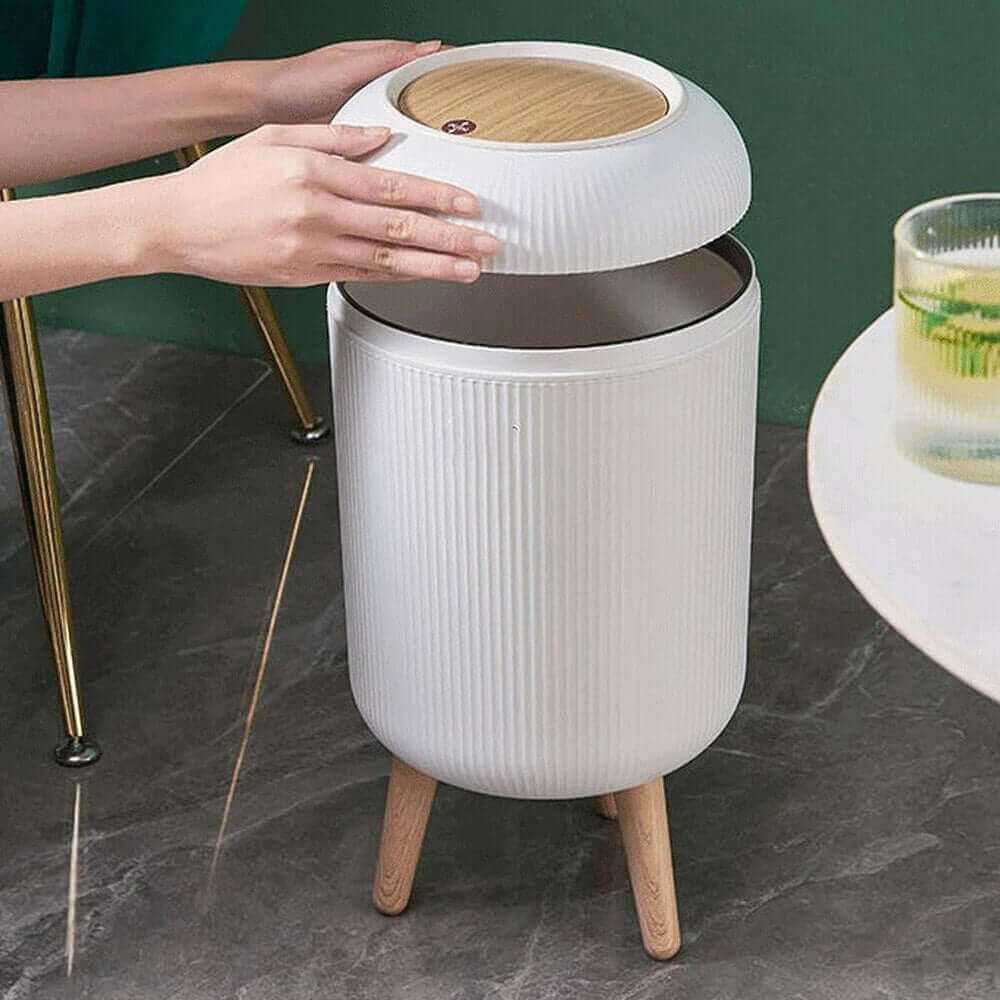 Maliben | Enhance your bathroom with the stylish 10L container with lid