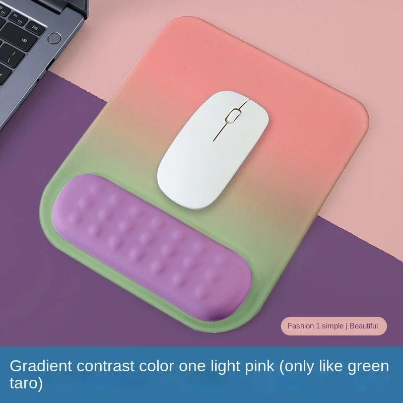 Maliben | Ergoloom Mouse Pad With Wrist Rest | Ergonomic & Non-Slip | Memory Foam & Anti-Slip Base | For Gaming & Office