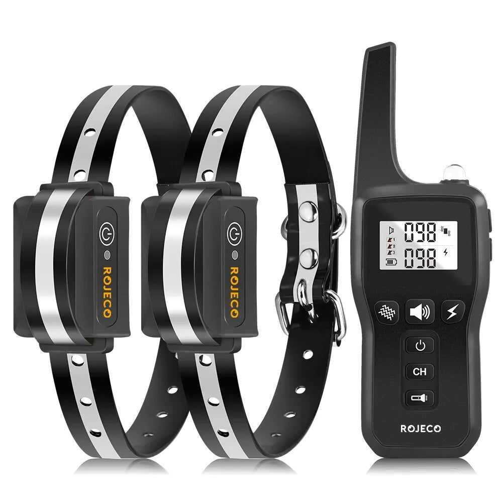 Maliben | 1000m Dog Training Collar – Waterproof, Rechargeable with Remote Control for Small, Medium & Large Dogs