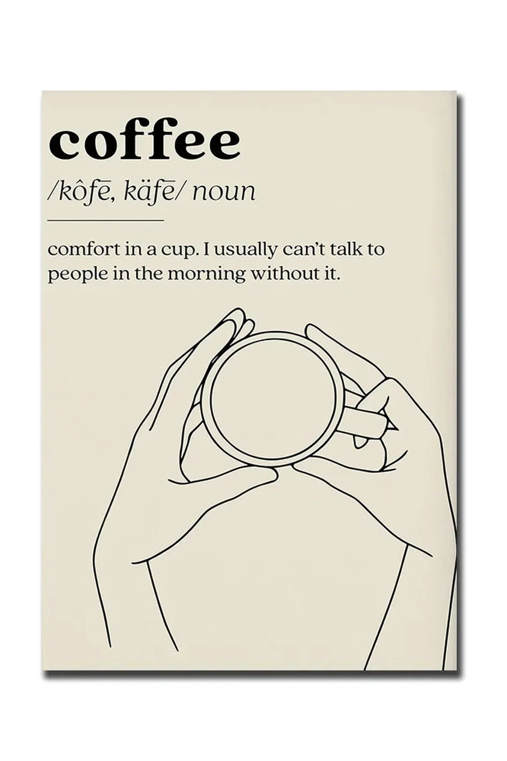 Maliben | Good Morning Coffee Canvas Poster