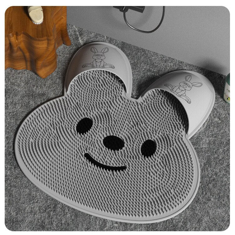 Maliben | Massage Rabbit Bath Floor Mat