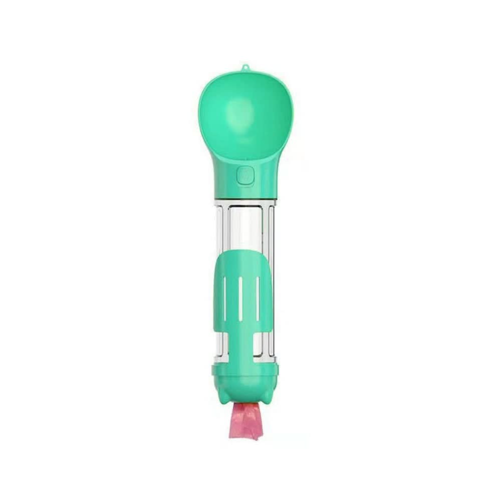 Maliben | Snackbuddy Pro – 2-in-1 Water & Food Bottle with Poop Bag Holder