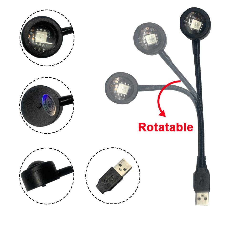 Maliben | Mini Usb Sunset Night Lamp