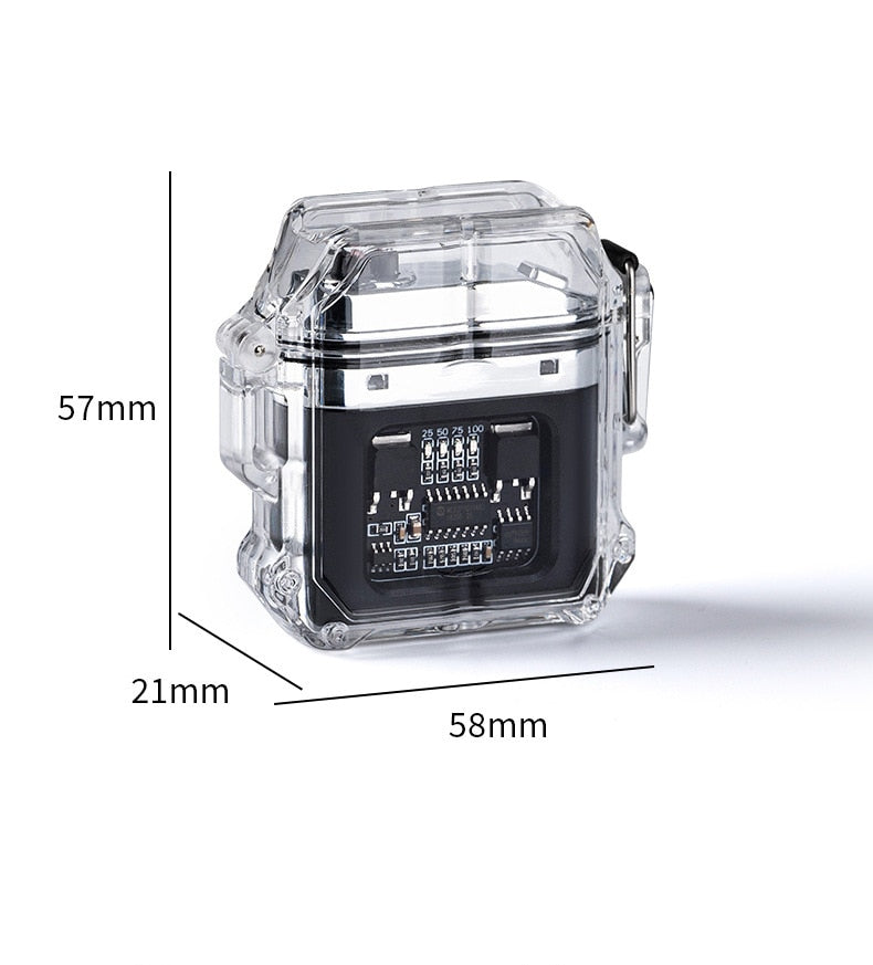 Maliben | Prismatic Rainbow Windproof Double Arc Lighter