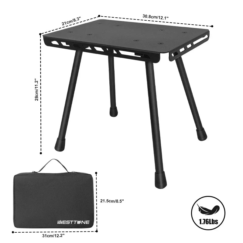 Maliben | Trekfold Camping Stool | Ultralight & Foldable | Aluminium | Multifunctional