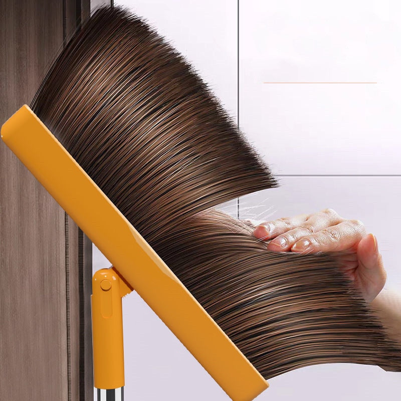 Maliben | Magnetic Self-Cleaning Foldable Broom