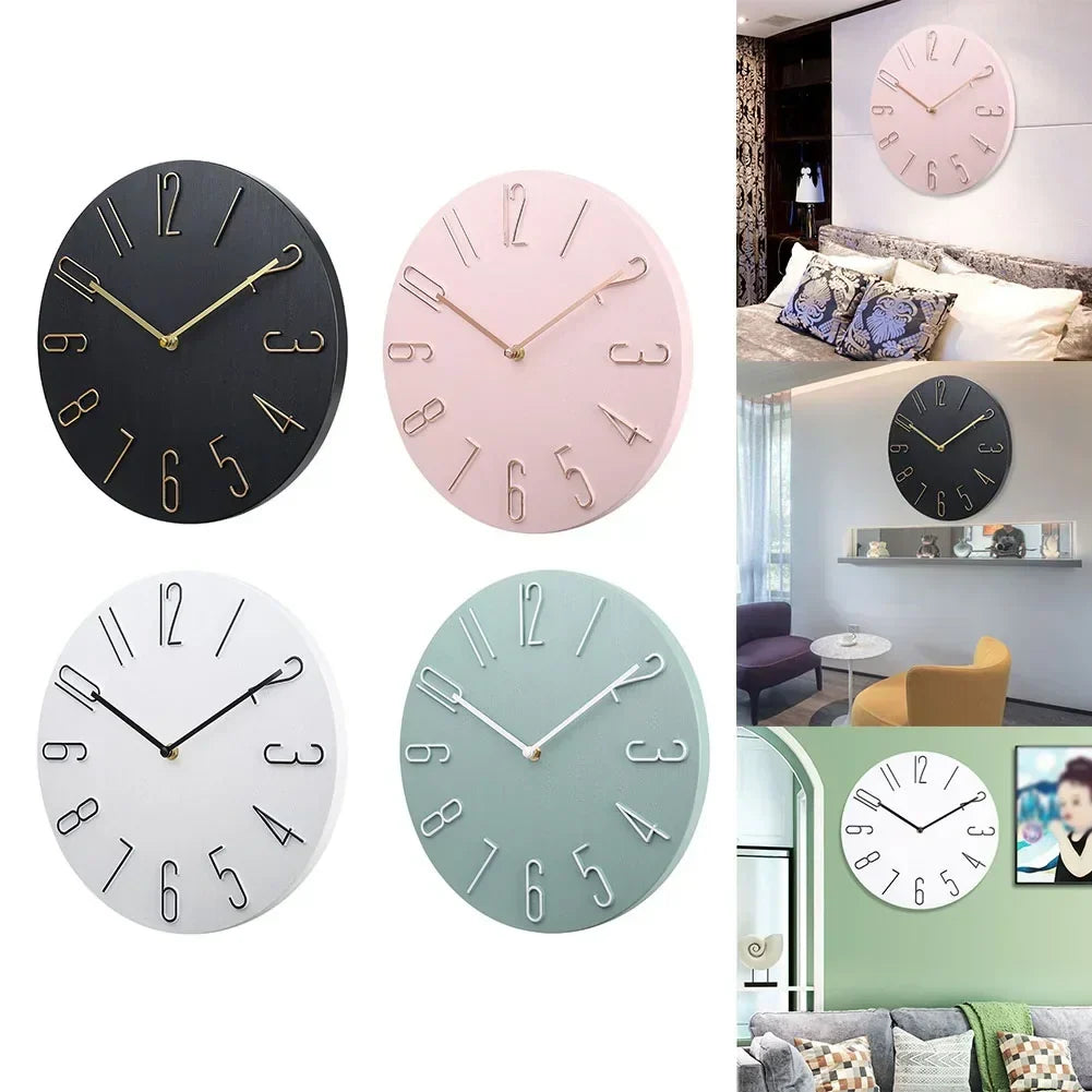 Maliben | QuartzLine | Simple, minimalist wall clock
