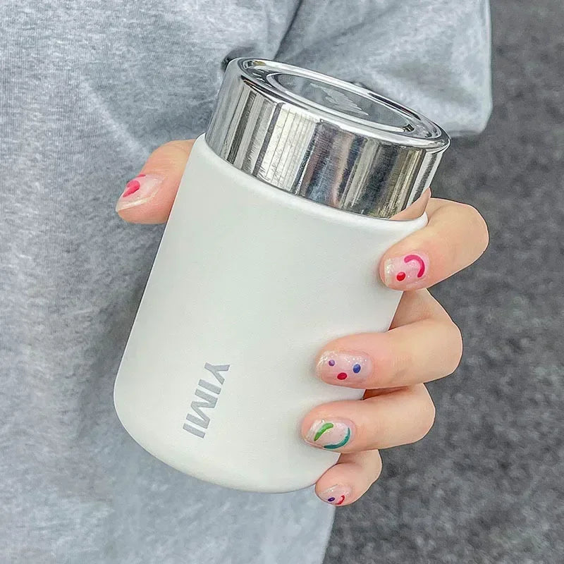 Maliben | 230ml Mini 316 Stainless Steel Portable Thermos - Pocket Vacuum Bottle