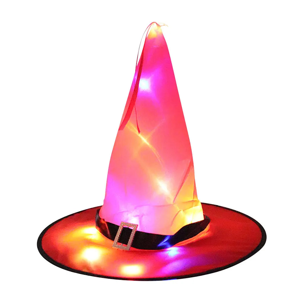 Maliben | Lumohex | Glowing Witch Hat | Halloween Costume | For Children & Adults