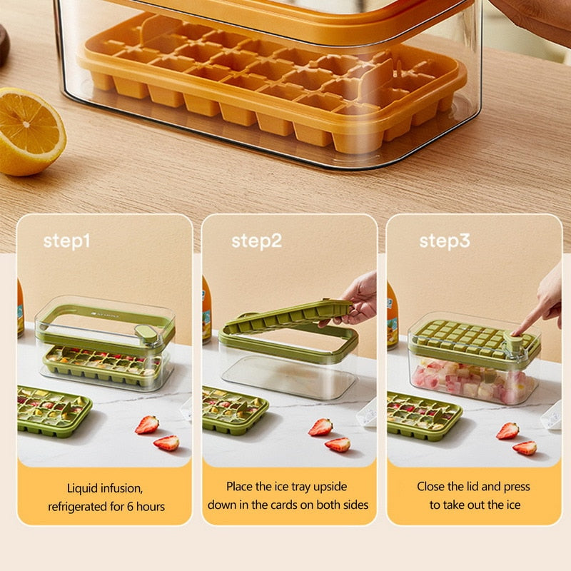 Maliben | One Push Easy Large Ice Box Dispenser