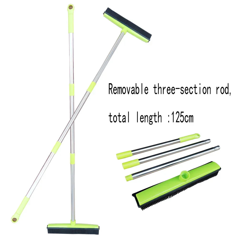 Maliben | Hair Catcher Telescopic Pet Carpet Sweeping Broom