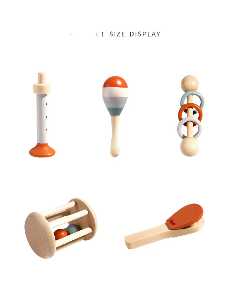Maliben | Melodymates | Musical Discoveries - Educational Musical Instruments Set For Babies And Toddlers