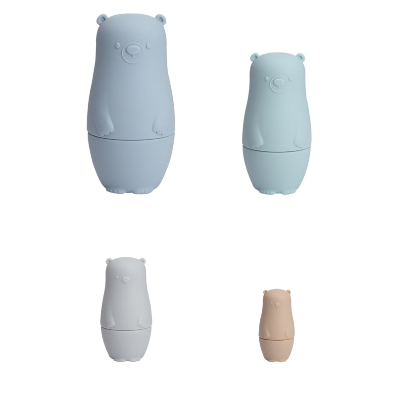 Maliben | Stackyfriends Matryoshka | Playfully Developing - Soft Silicone Stacking Dolls