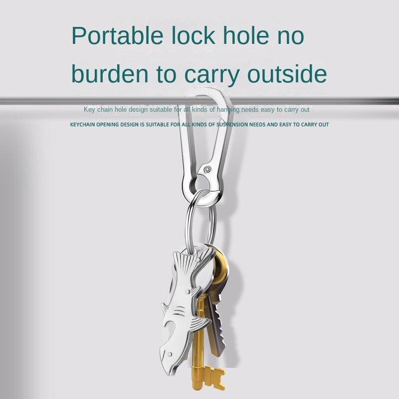 Maliben | Sharp Shark Multifunctional Toothpick Knife Keychain