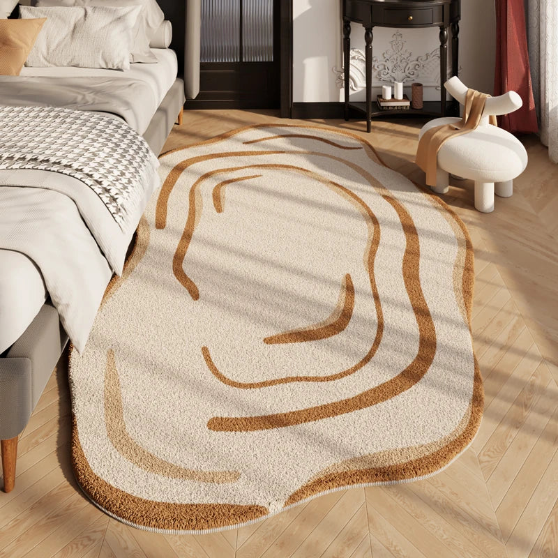 Maliben | Nordic Style Decorative Area Rug For Bedroom And Living Room