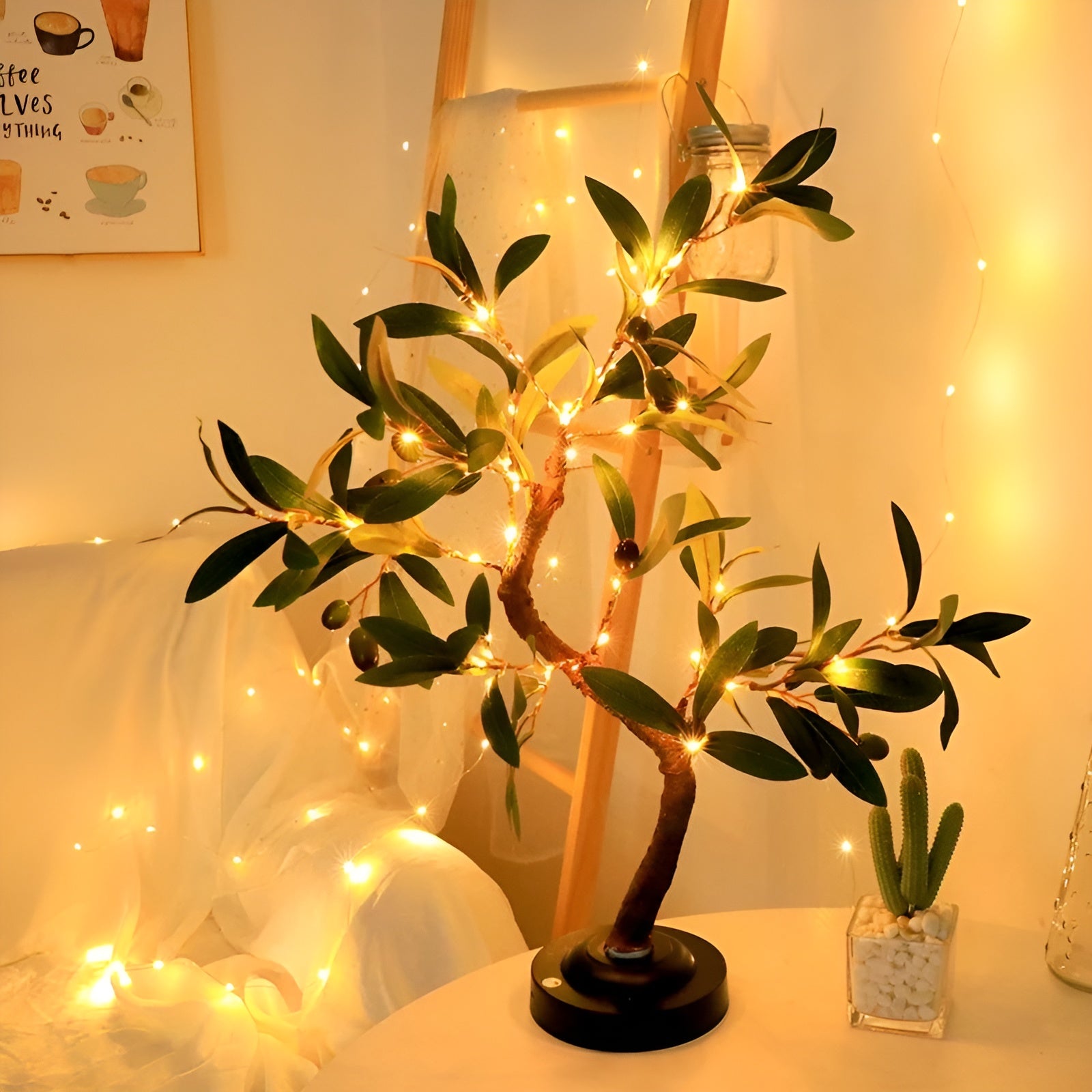 Maliben | Magical Tree Lamp With - Sparkling Led Lighting