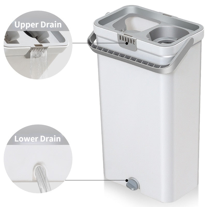 Maliben | Water-Absorbent Heavy Duty Floor Mop Set
