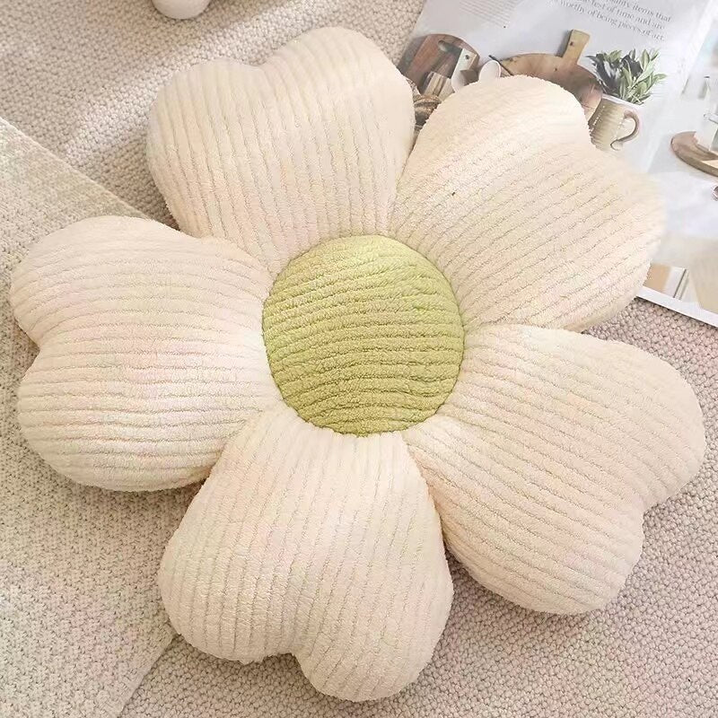 Maliben | Soft Clover Flower Decorative Pillow