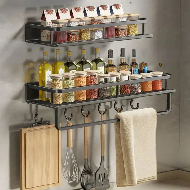 Maliben | KitchenStyle – Elegant Wall Shelf for an Organized Kitchen