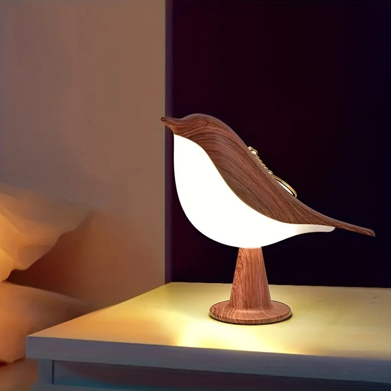 Maliben | Playful Bird Night Lamp – Touch Control & Adjustable Light Colors