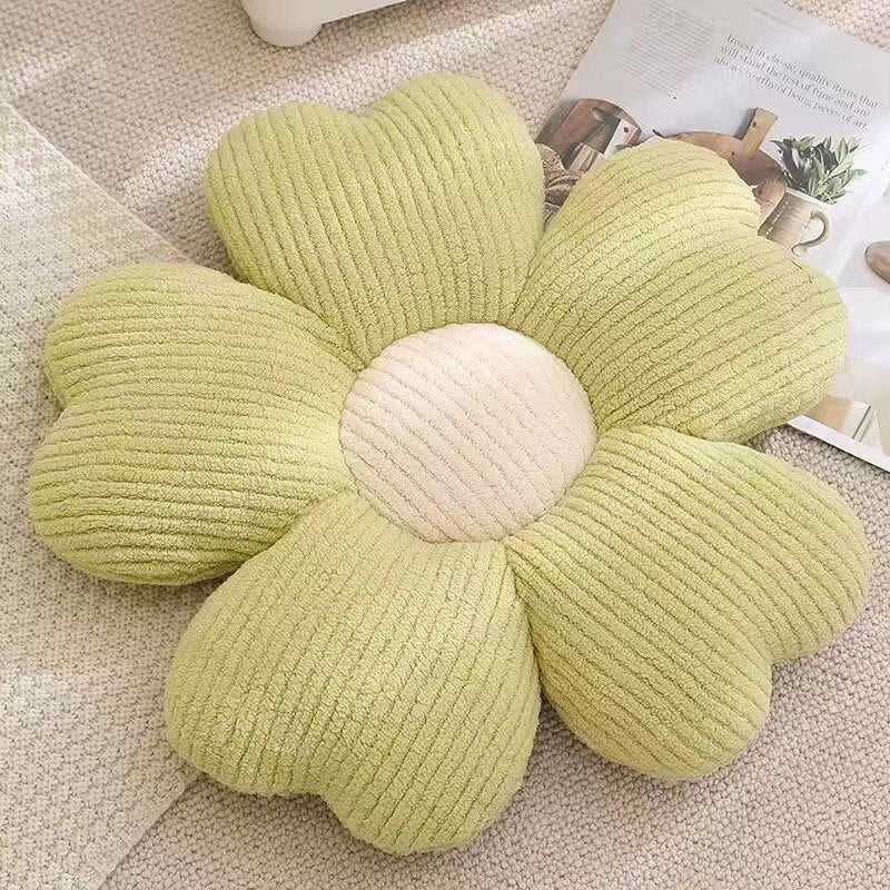 Maliben | Soft Clover Flower Decorative Pillow