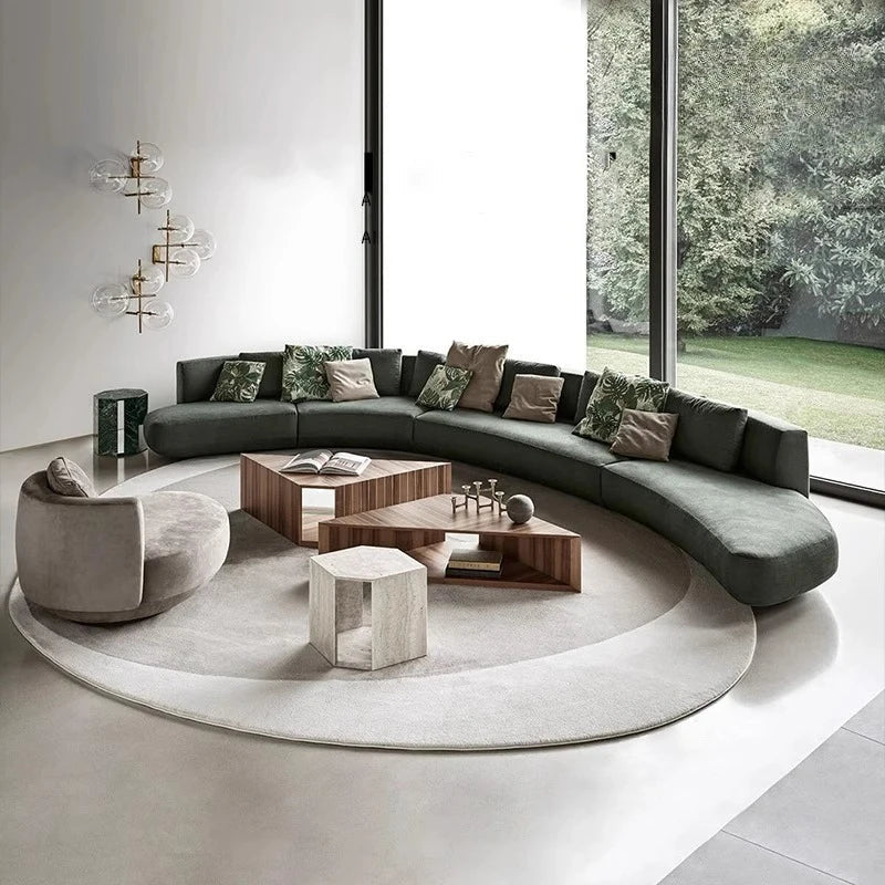 Maliben | Modern Irregular Thick Plush Rug For Living Room Bedroom Lounge And Study Room