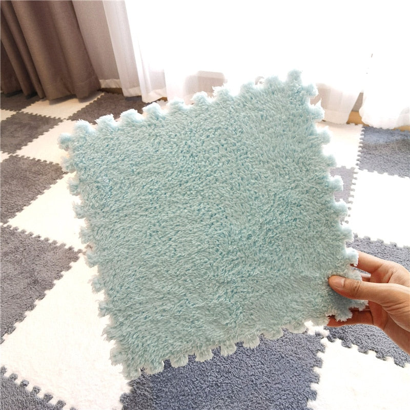 Maliben | Diy Winter Plush Puzzle Mat