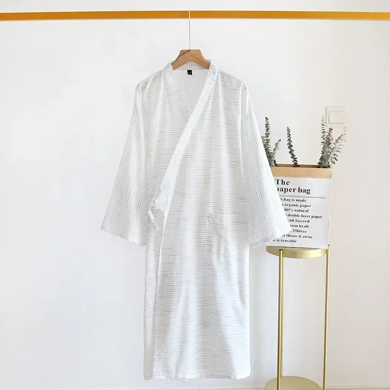 Maliben SleepRobe – Cotton Nightgown for Men 2024