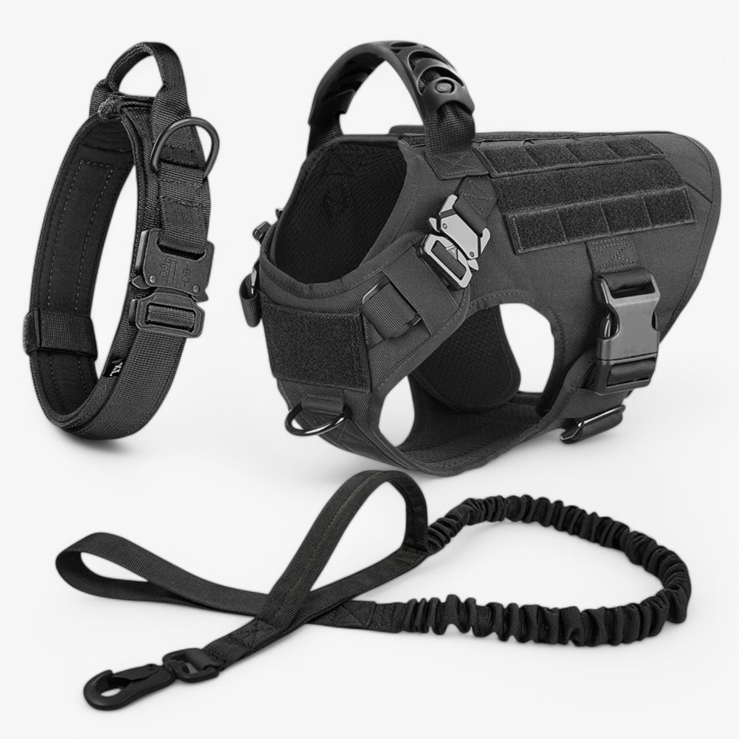 Maliben | KrachtGrip Dog Harness – Adjustable Tactical Harness for Training & Walks
