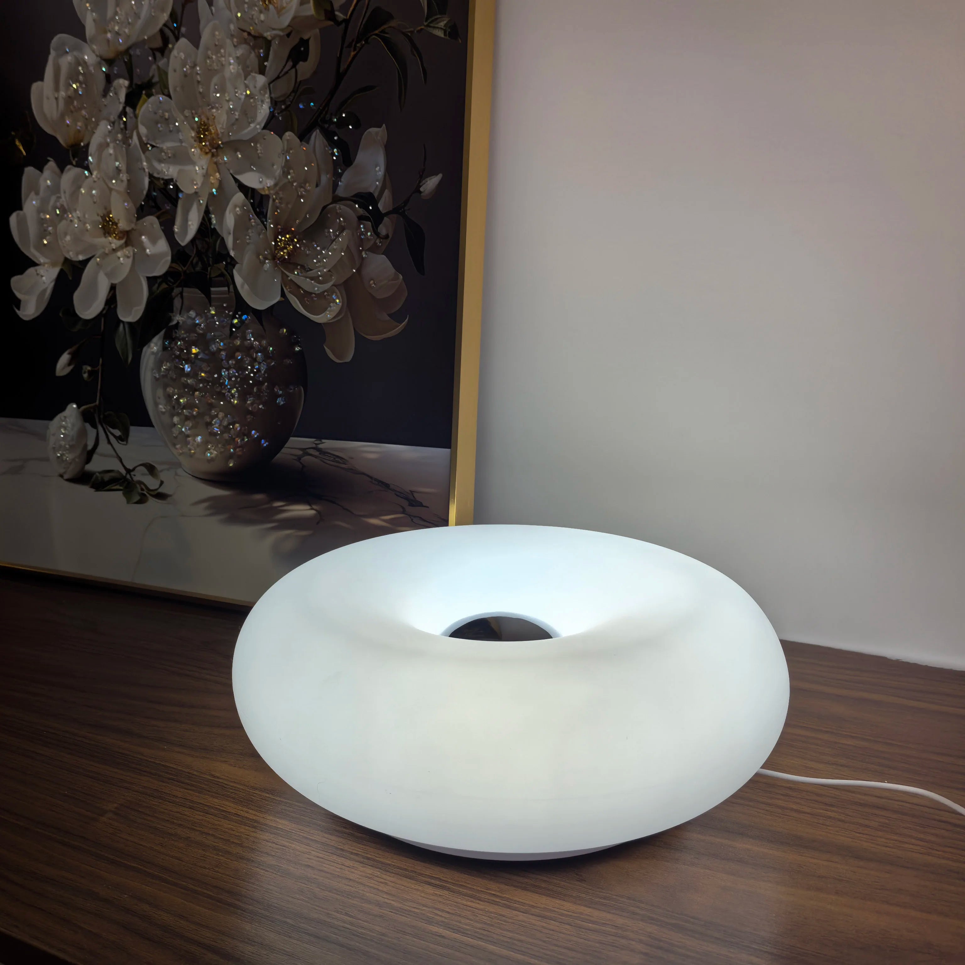 Maliben | Table Lamp Luminoro Bauhaus | Usb & Touch | Rgb 16 Colors With Remote Control | Ambient Light For Living & Bedroom