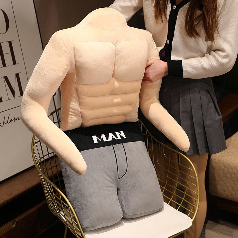 Maliben | Muscle Man Strong Cuddly Body Pillow Cushion