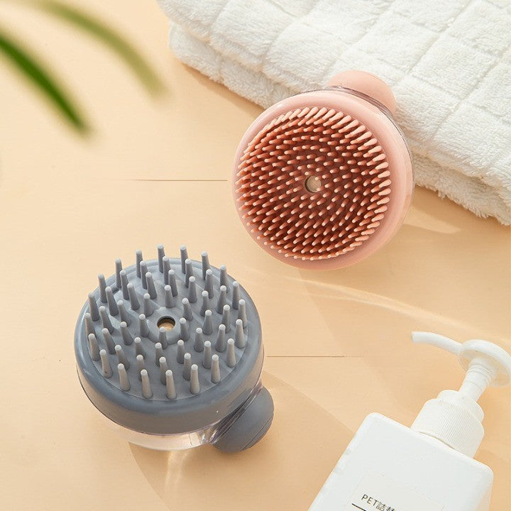 Maliben | Quick Clean Shampoo Dispenser Hair Massager Brush