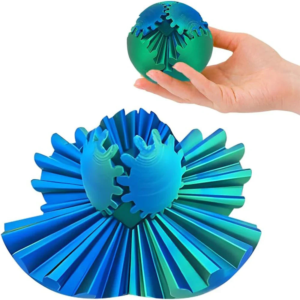 Maliben | 3d Printed Gear Ball Fidget Toy