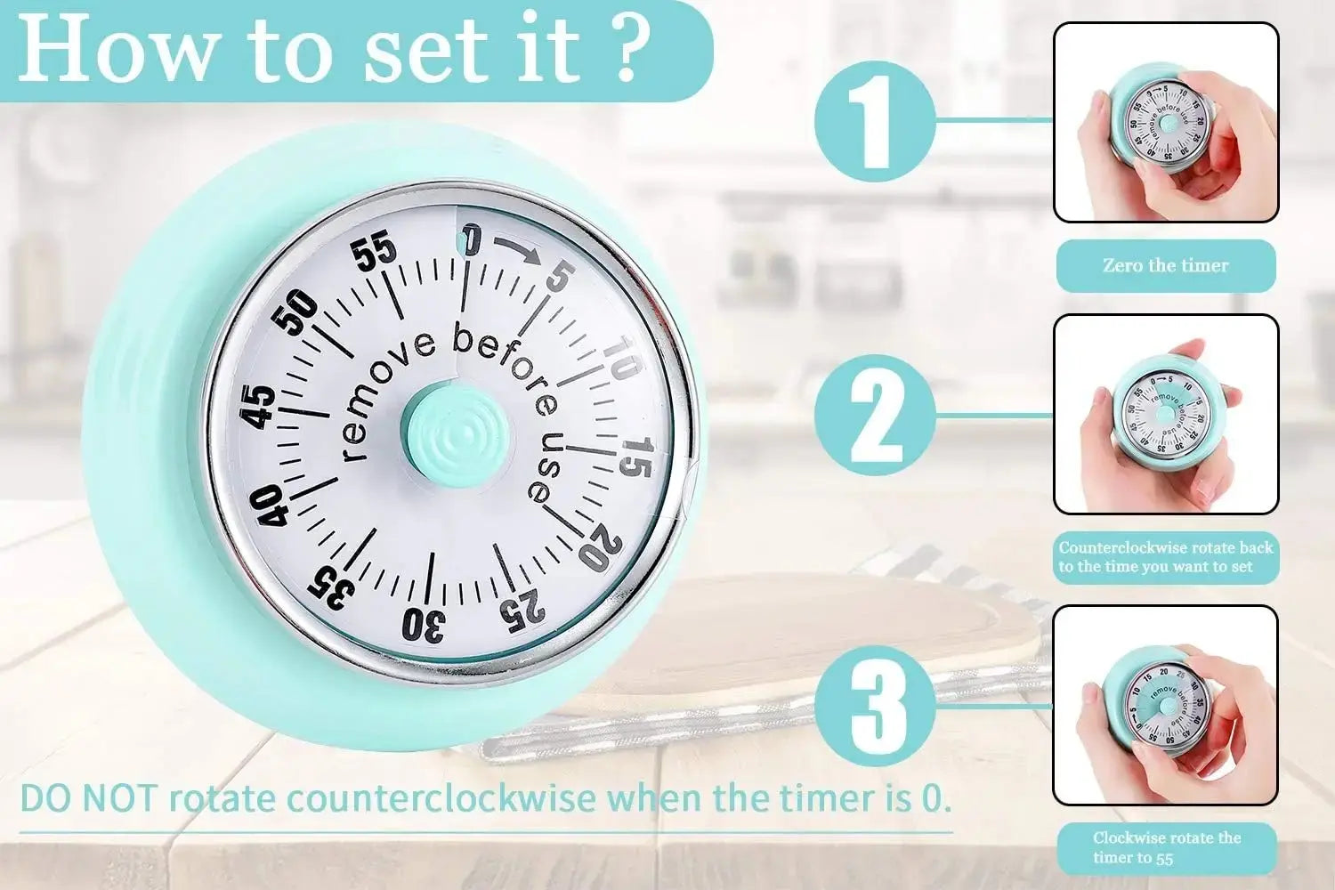 Maliben | Magnetic Kitchen Timer