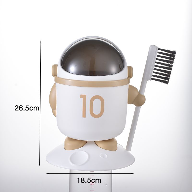 Maliben | Mini Astronaut Shape Cute Office Trash Can