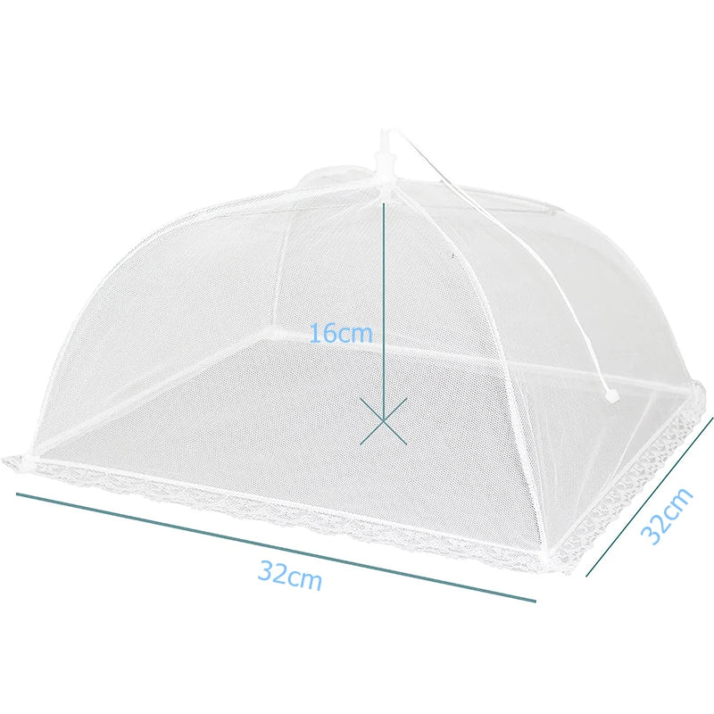 Maliben | Frischnetz Folding Cover For Food | Reusable & Breathable | Insect Net For Outdoors & Kitchen | Lightweight & Space-Saving