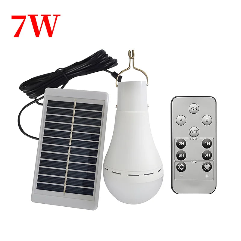 Maliben | Ecolite Solar Camping Light | Usb & Solar | Waterproof & Portable | With Remote Control